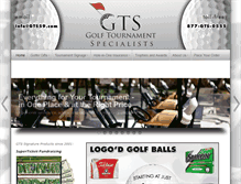 Tablet Screenshot of gtstournaments.com